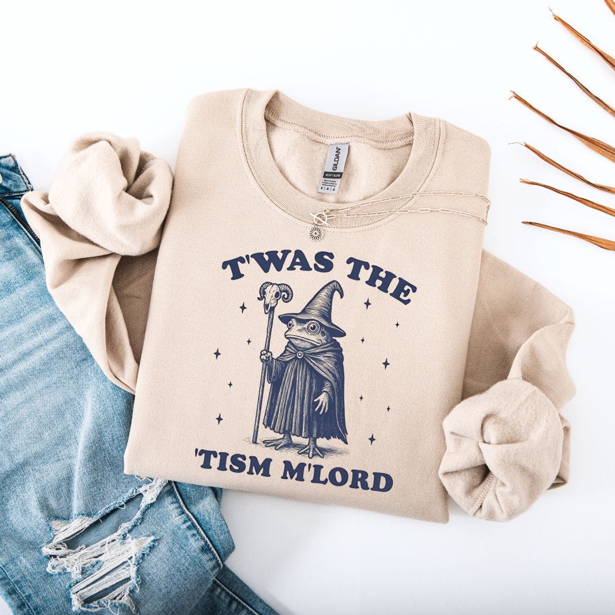 Sweatshirt S / Sand It Was The Tism M Lord Sweatshirt