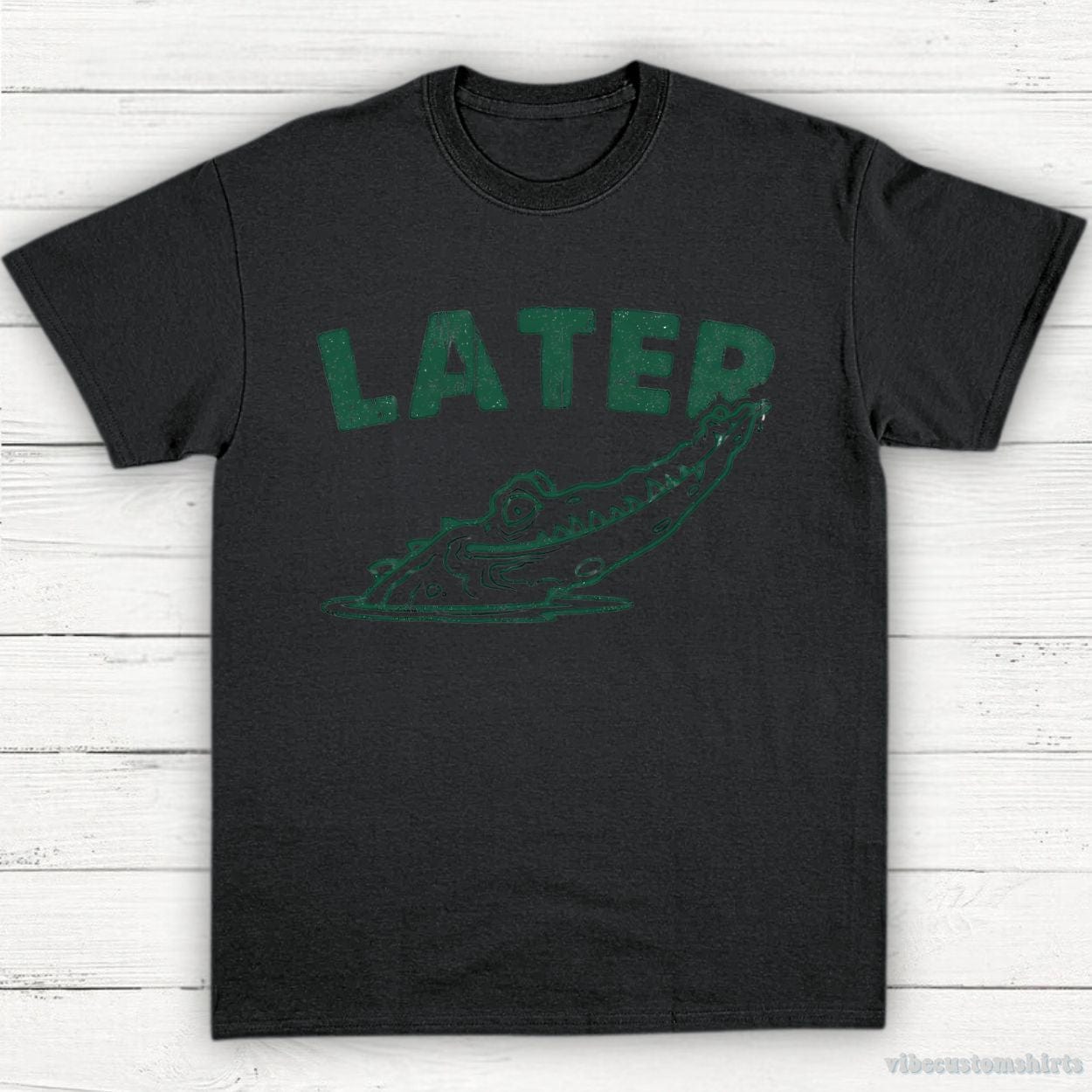 T-Shirt Black / S See Ya Later Alligator Vintage Shirt