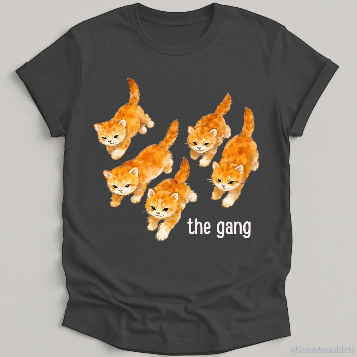T-Shirt Dark Heather Grey / S The Gang Kittens Shirt