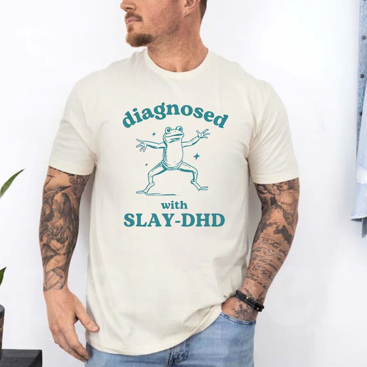 T-Shirt Diagnosed With Slay-DHD Funny ADHD Shirt