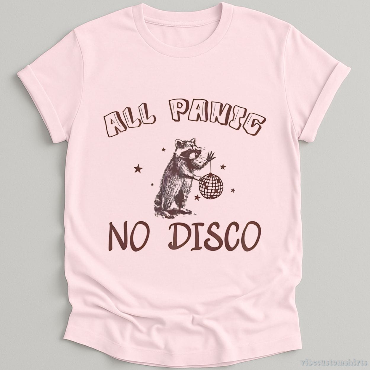 T-Shirt Light Pink / S All Panic No Disco Shirt