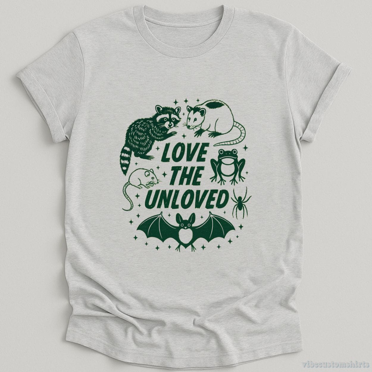 T-Shirt Sport Grey / S Love the Unloved Animal Lover Shirt