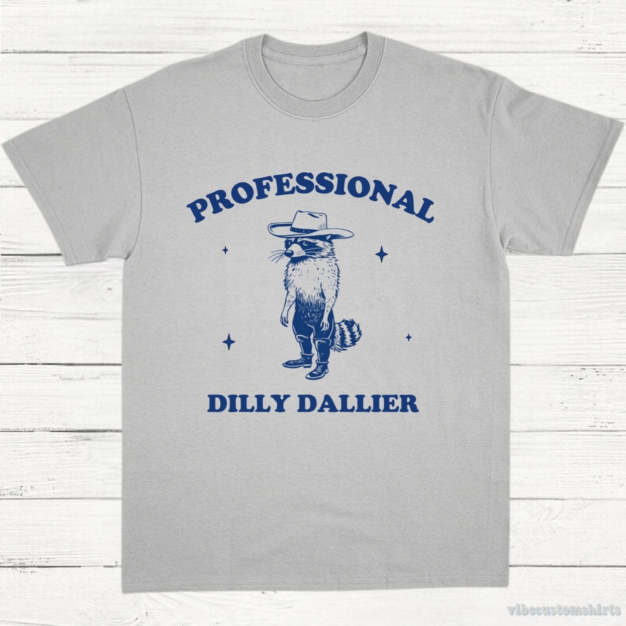 T-Shirt Sport Grey / S Professional Dilly Dallier Funny Meme Shirt