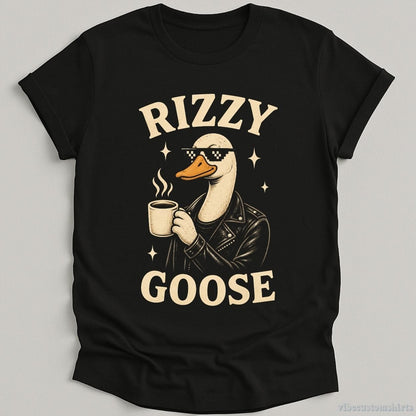 T-Shirt Black / S Rizzy Goose Shirt