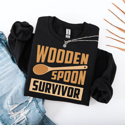 Sweatshirt S / Black Wooden Spoon Survivor Sweatshirt