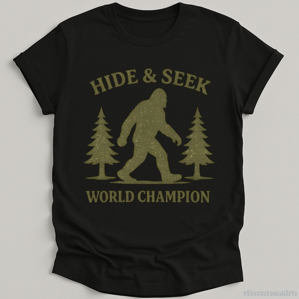 T-Shirt Black / S Bigfoot Hide & Seek World Champion Shirt