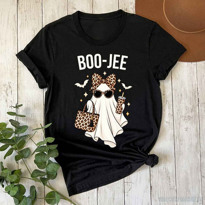 T-Shirt Black / S Boo-Jee Ghost Halloween Shirt