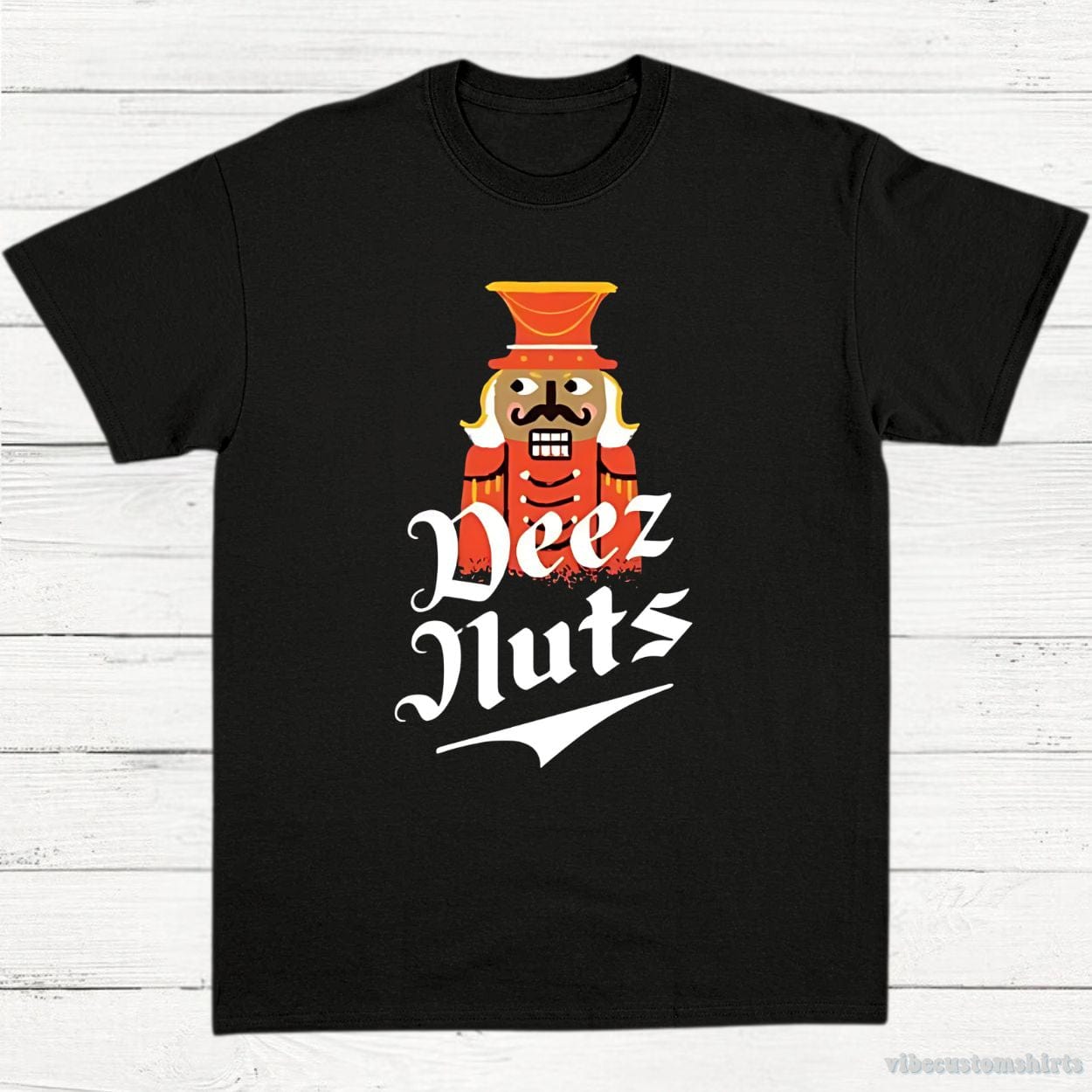 T-Shirt Black / S Deez Nuts Nutcracker Unisex Shirt