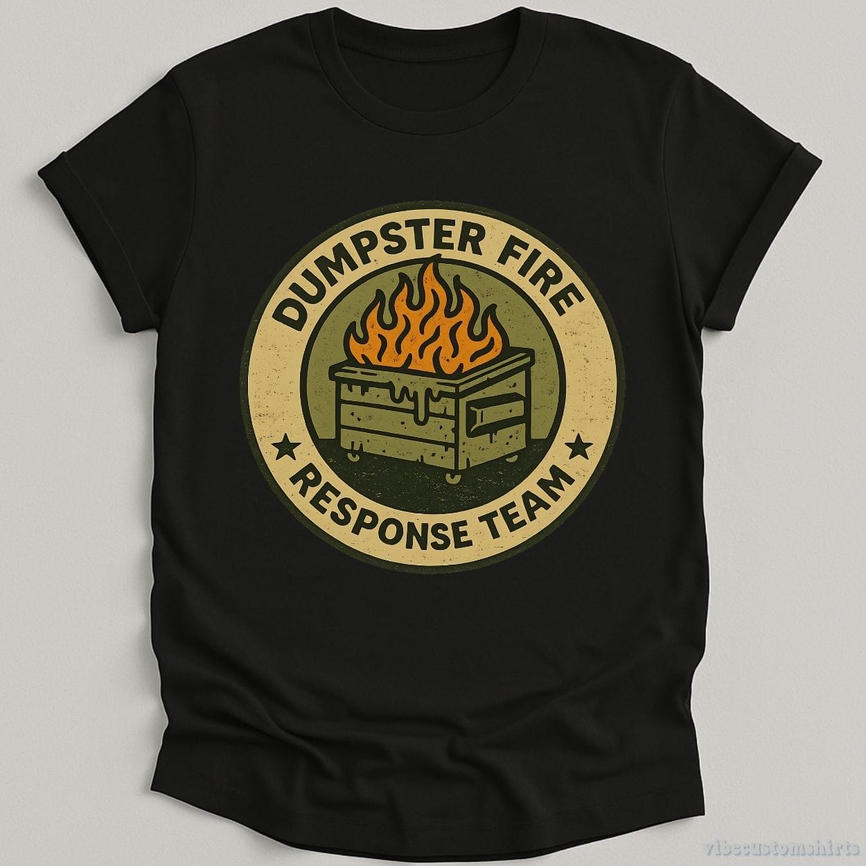 T-Shirt Black / S Dumpster Fire Response Team Shirt