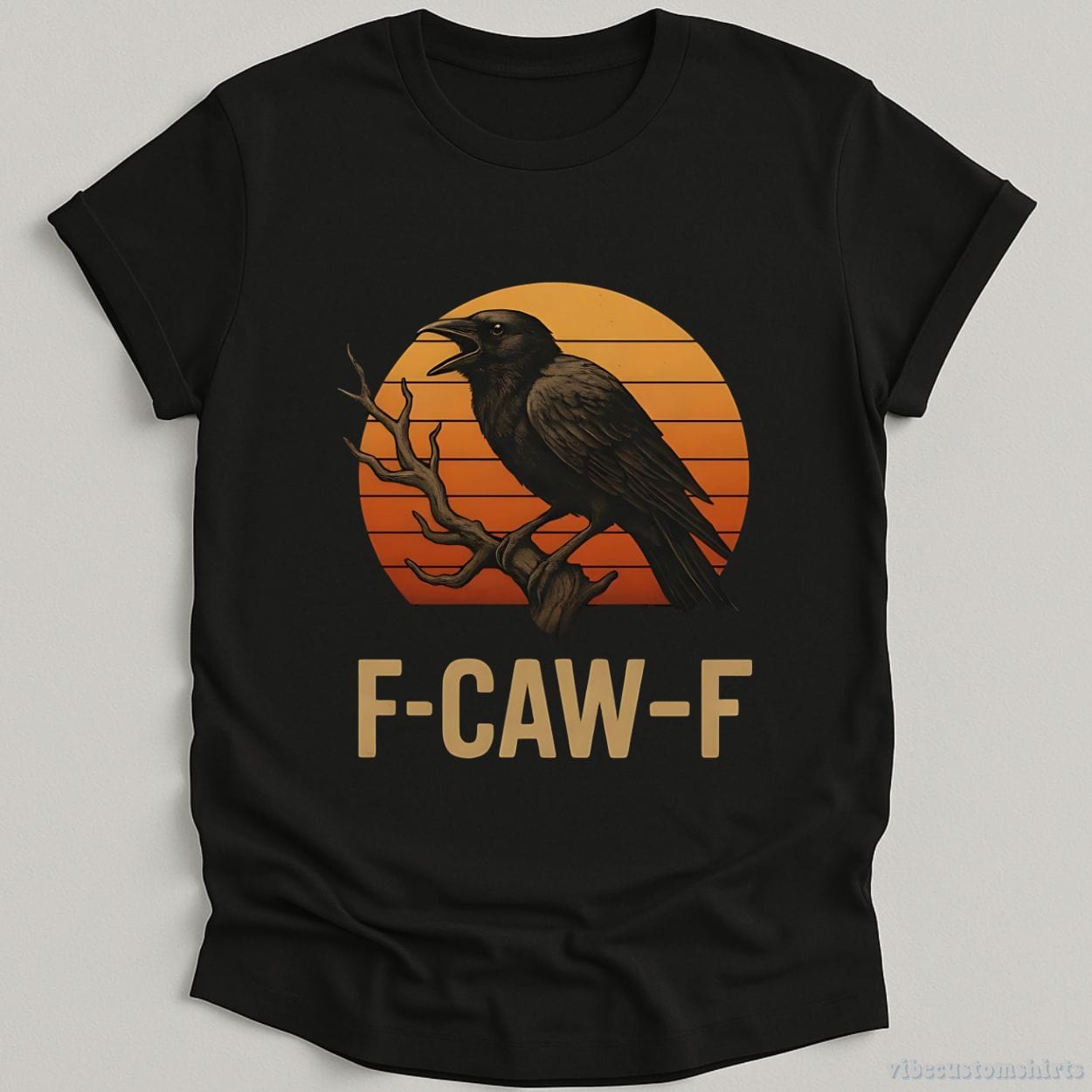 T-Shirt Black / S F Caw F Black Shirt
