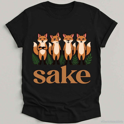 T-Shirt Black / S Fox Sake Shirt