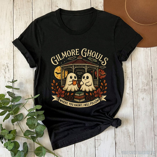 T-Shirt Black / S Gilmore Ghouls Halloween Shirt