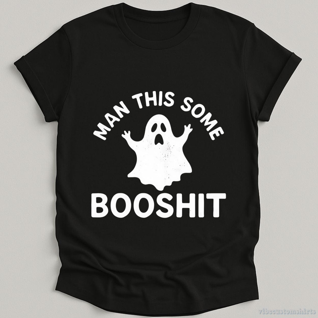 T-Shirt Black / S Man This Some Booshit Halloween Shirt