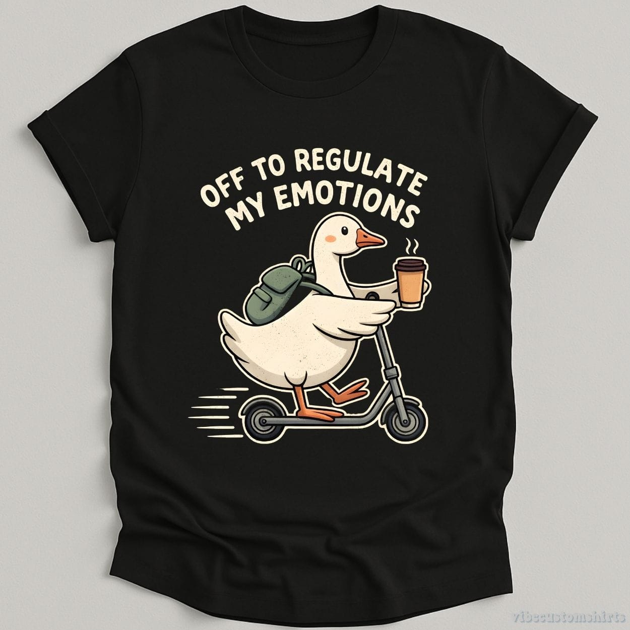 T-Shirt Black / S Off To Regulate My Emotions Shirt