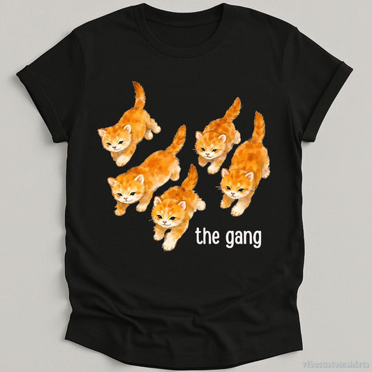 T-Shirt Black / S The Gang Kittens Shirt