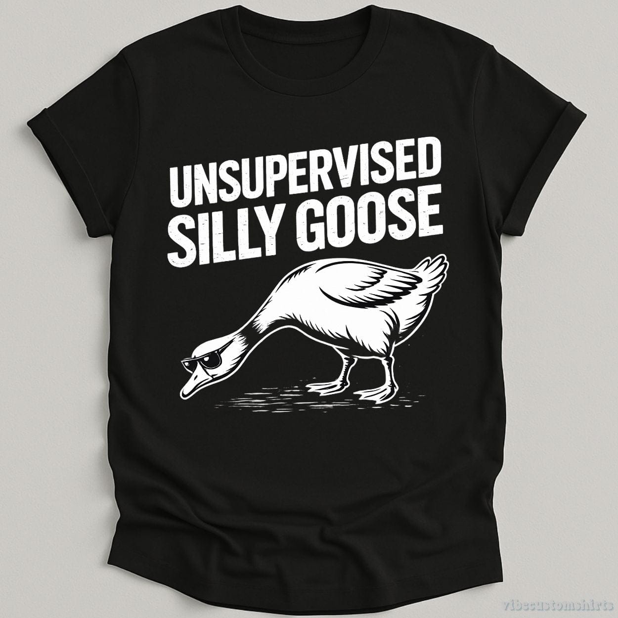 T-Shirt Black / S Unsupervised Silly Goose Shirt