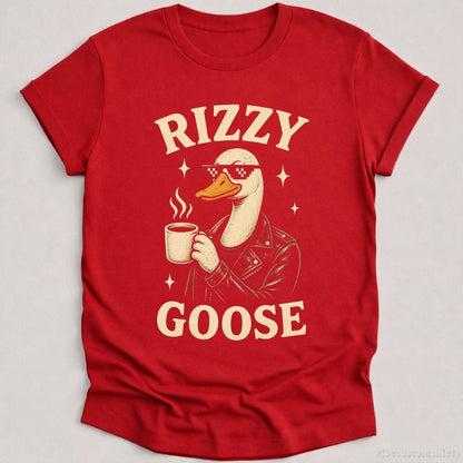 T-Shirt Cardinal Red / S Rizzy Goose Shirt