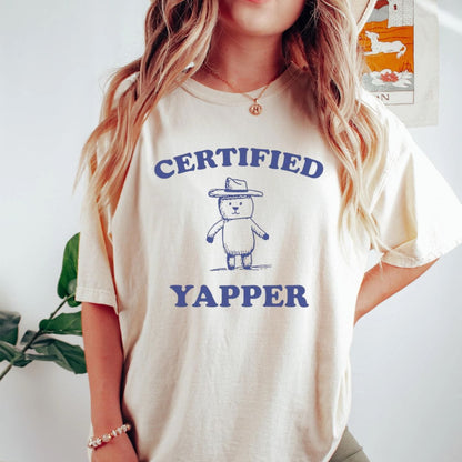 T-Shirt Certified Yapper Vintage T-Shirt