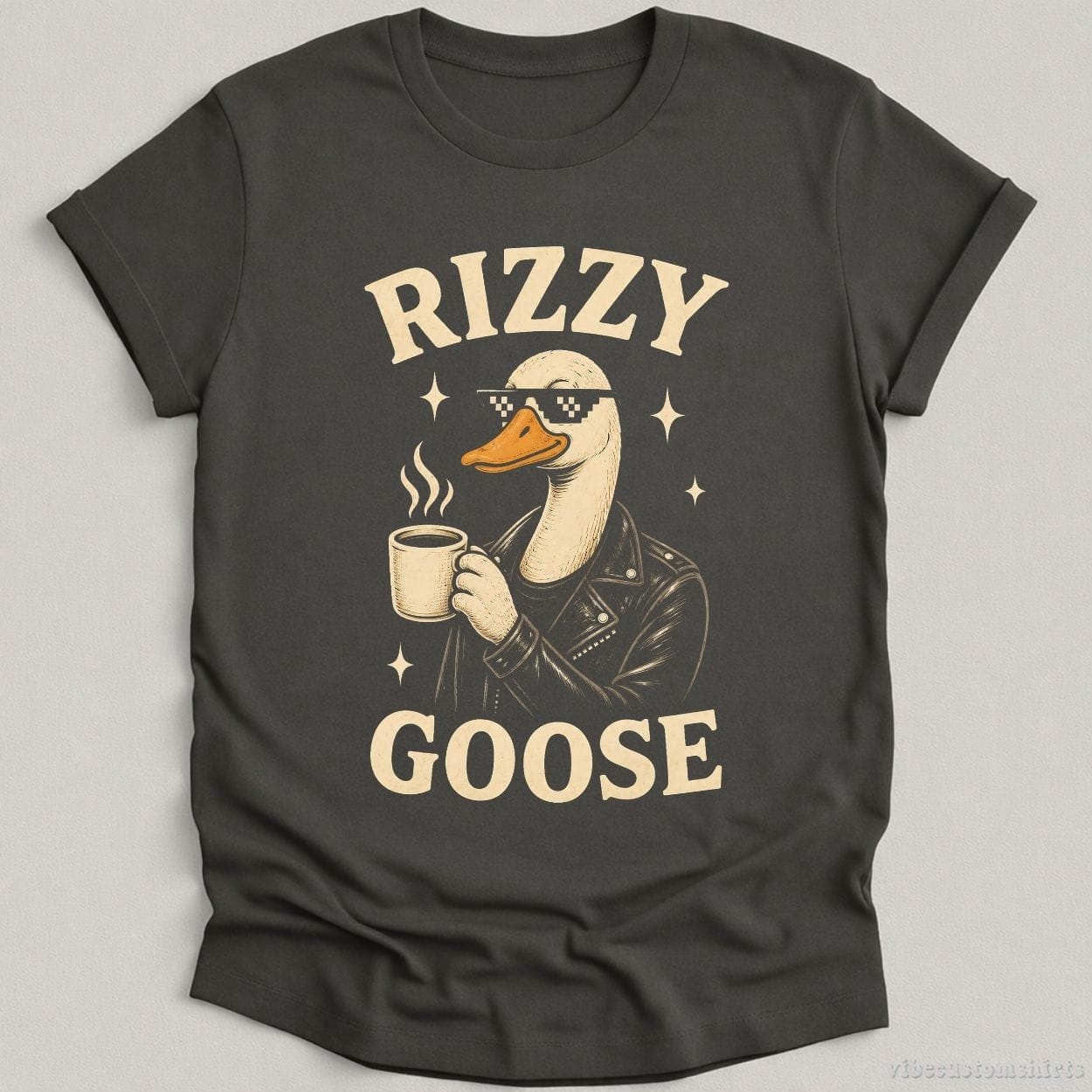 T-Shirt Charcoal / S Rizzy Goose Shirt