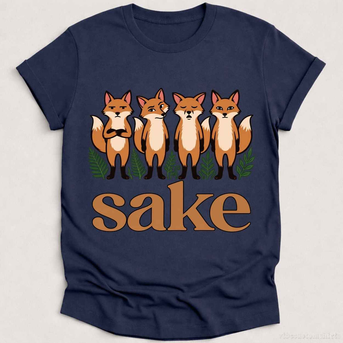 T-Shirt Heather Navy / S Fox Sake Shirt