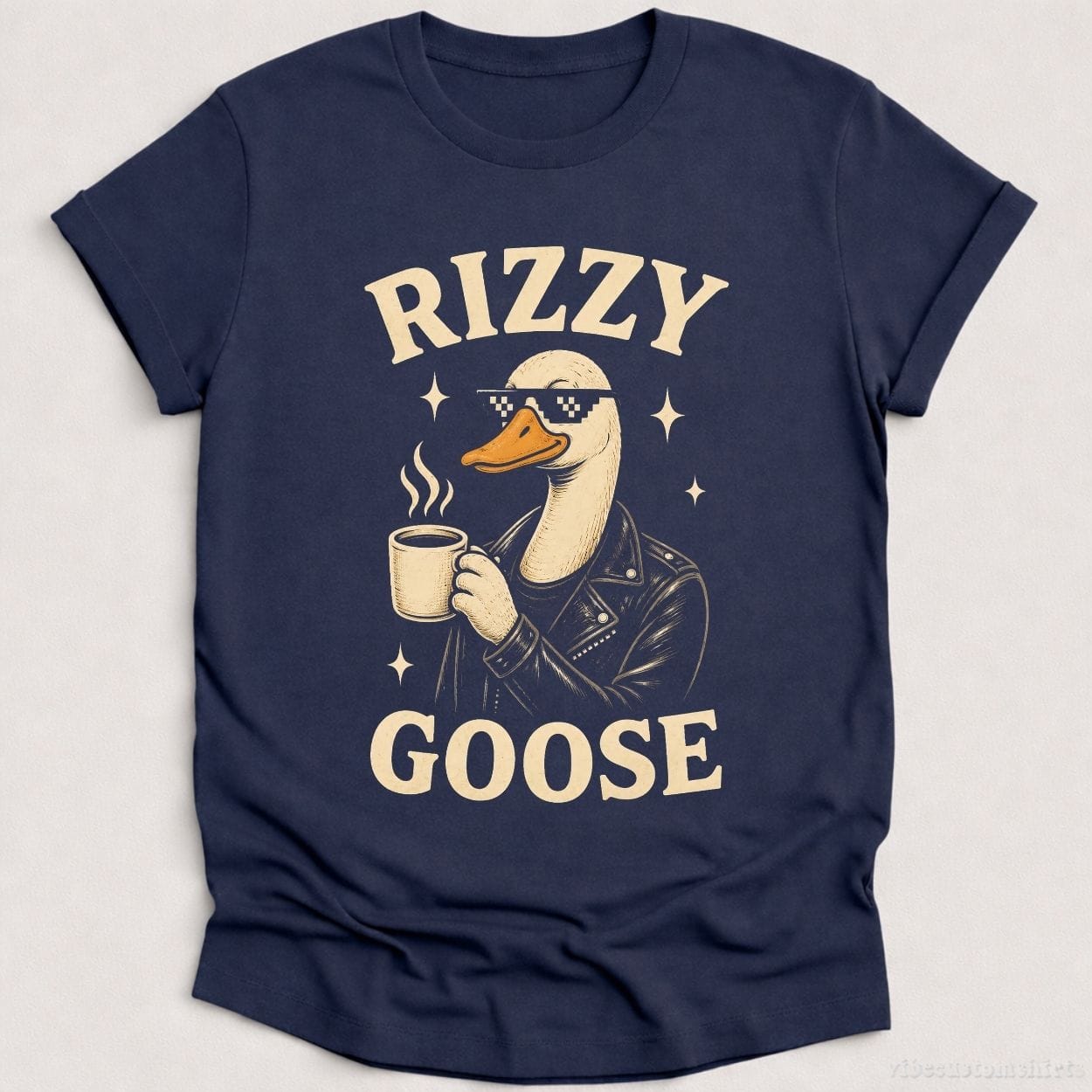 T-Shirt Heather Navy / S Rizzy Goose Shirt