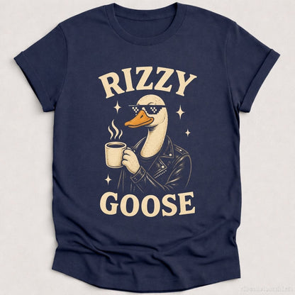 T-Shirt Heather Navy / S Rizzy Goose Shirt