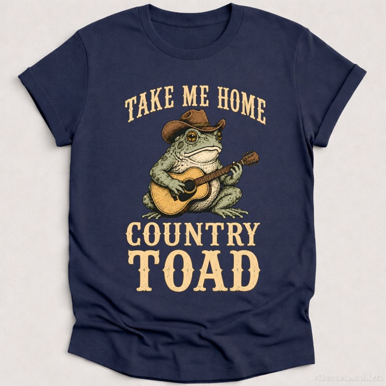 T-Shirt Heather Navy / S Take Me Home Country Toad Western Humor Shirt