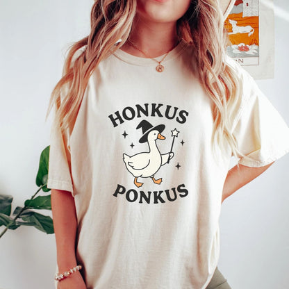 T-Shirt Honkus Ponkus Witch Goose Shirt