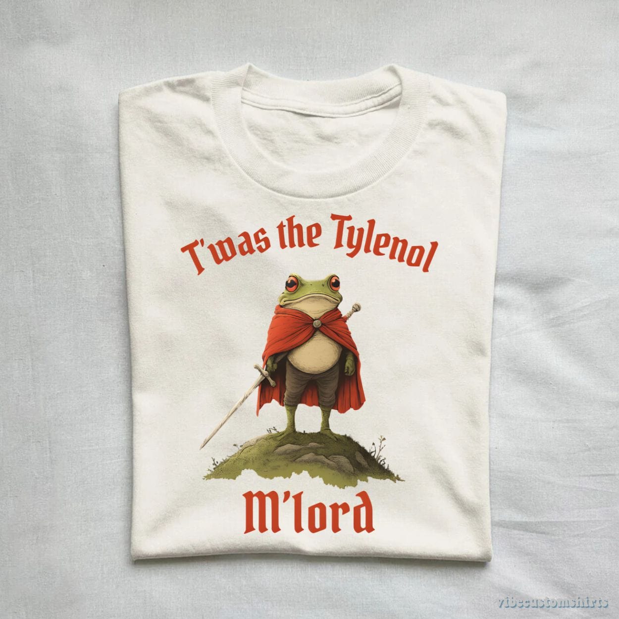 T-Shirt It Was The Tylenol Funny Frog Meme Shirt