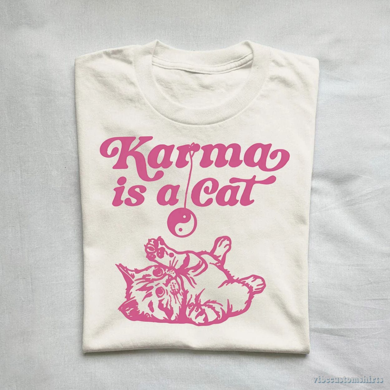 T-Shirt Karma is a Cat Shirt