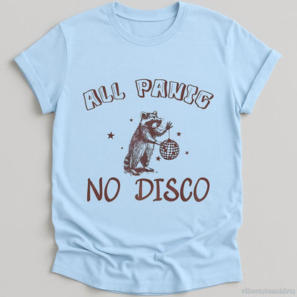 T-Shirt Light Blue / S All Panic No Disco Shirt