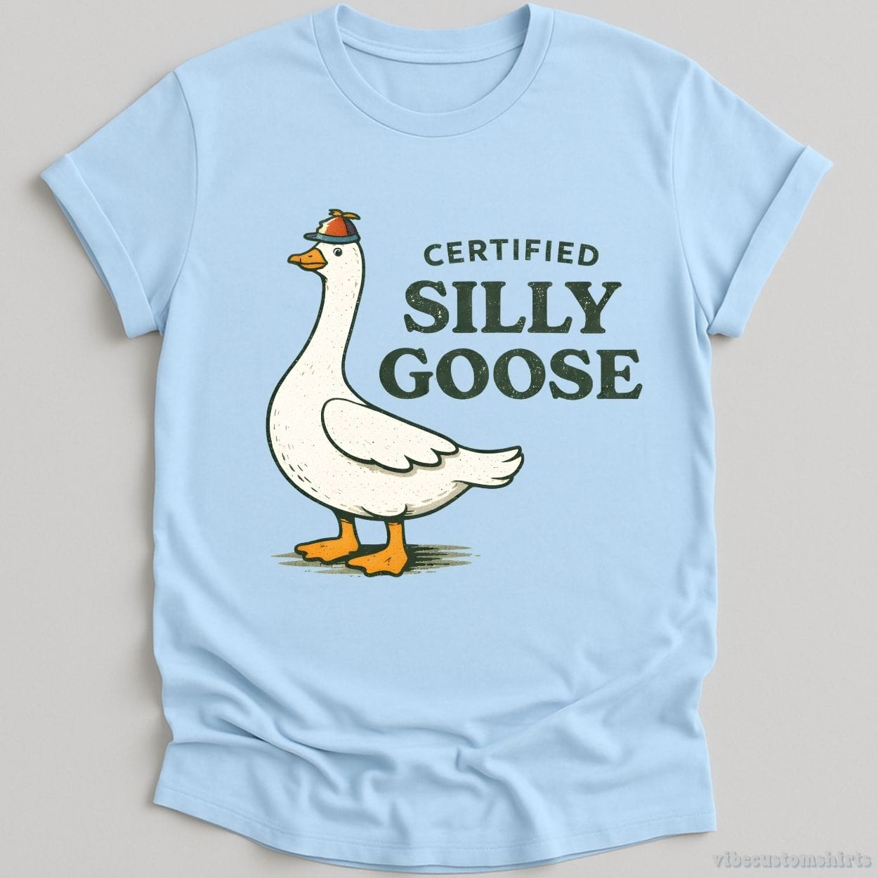 T-Shirt Light Blue / S Certified Silly Goose Meme Shirt