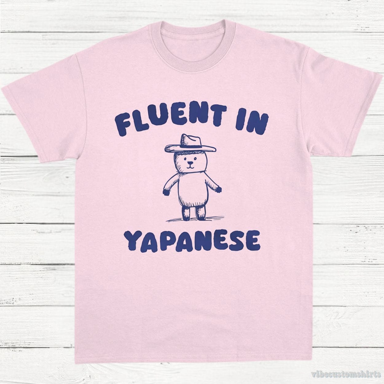 T-Shirt Light Pink / S Fluent in Yapanese T-shirt