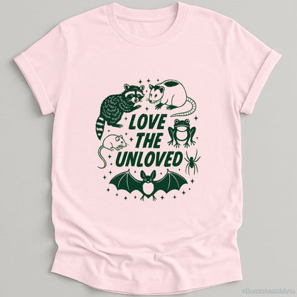 T-Shirt Light Pink / S Love the Unloved Animal Lover Shirt