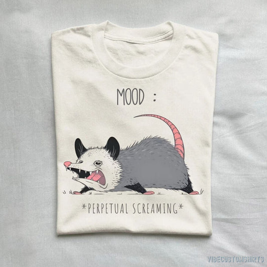 T-Shirt Mood Perpetual Screaming Possum T-Shirt