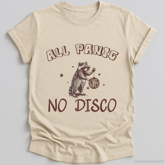 T-Shirt Natural / S All Panic No Disco Shirt