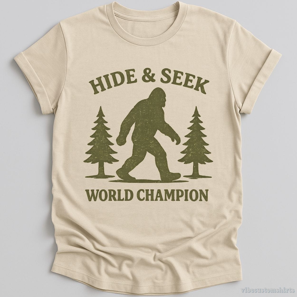 T-Shirt Natural / S Bigfoot Hide & Seek World Champion Shirt