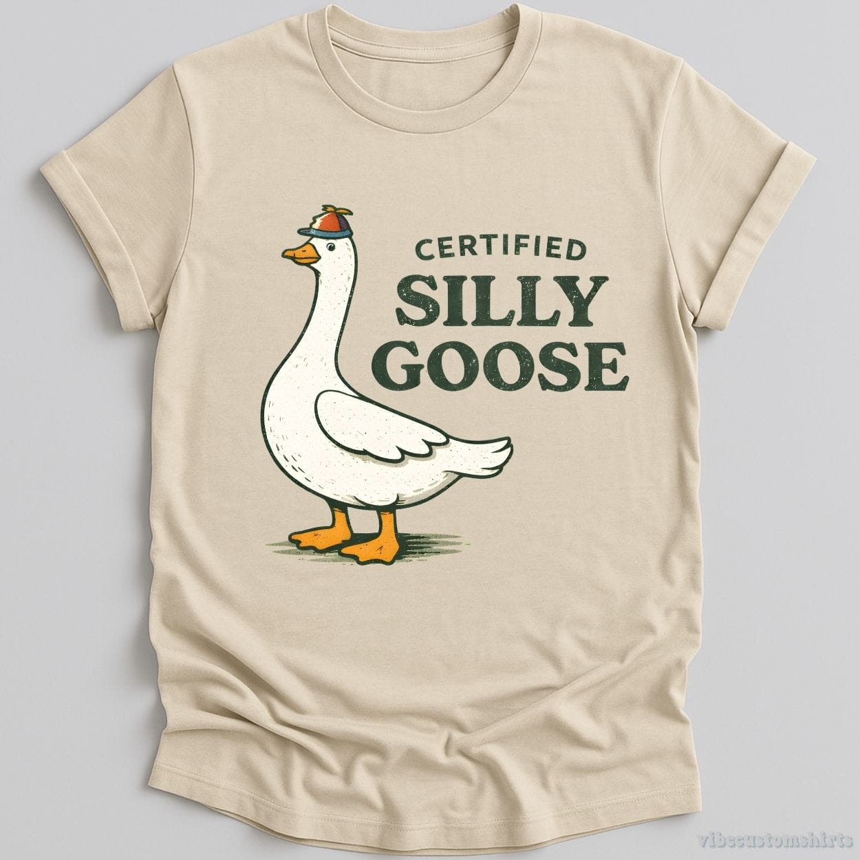 T-Shirt Natural / S Certified Silly Goose Meme Shirt