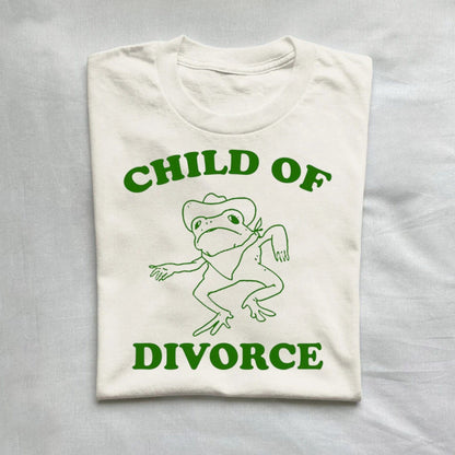 T-Shirt Natural / S Child of Divorce Graphic T-Shirt