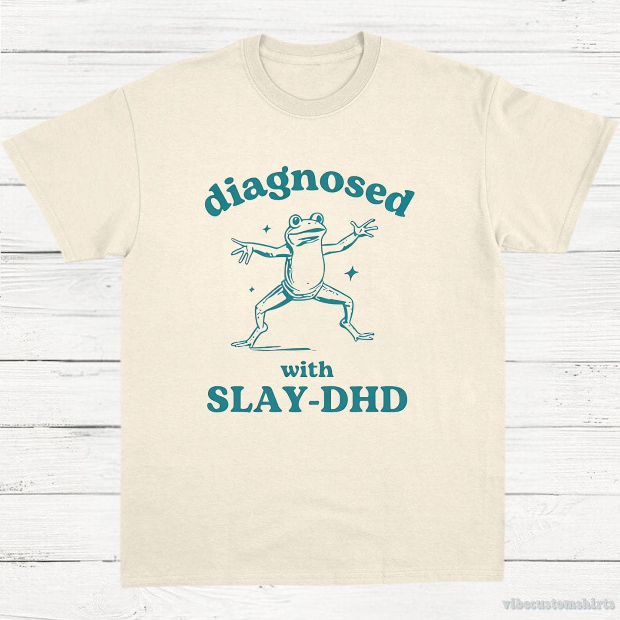 Diagnosed With Slay-DHD Funny ADHD Shirt – Vibe Custom Shirts