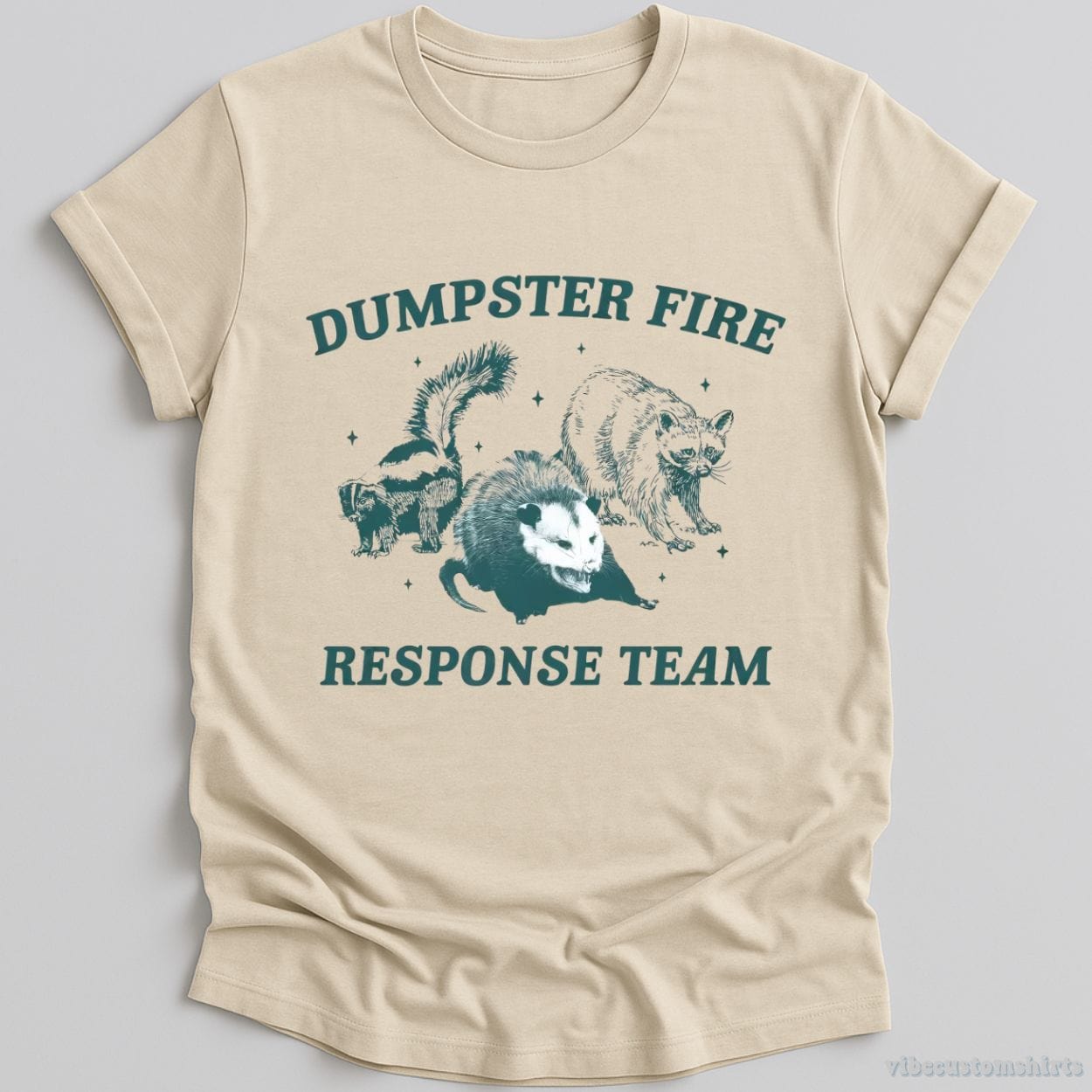 T-Shirt Natural / S Dumpster Fire Response Team Shirt