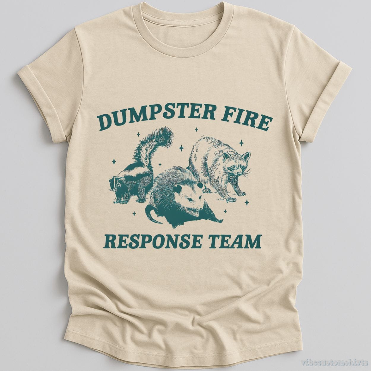 T-Shirt Natural / S Dumpster Fire Response Team Shirt
