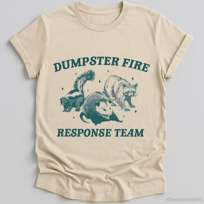 T-Shirt Natural / S Dumpster Fire Response Team Shirt