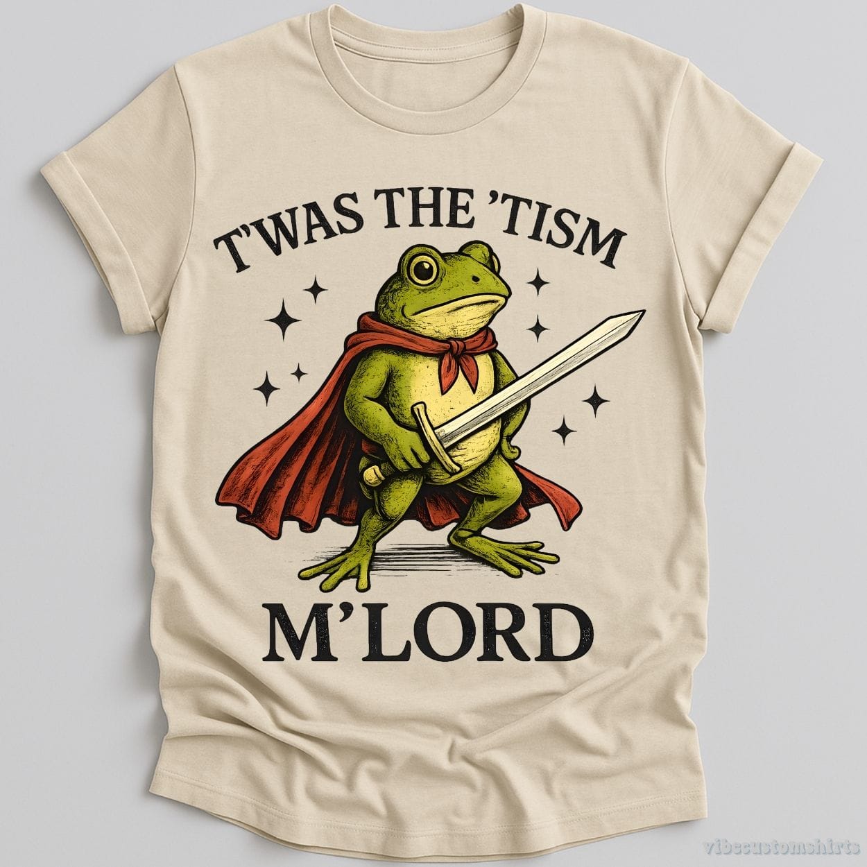 T-Shirt Natural / S It Was The Tism M Lord Funny Frog Shirt