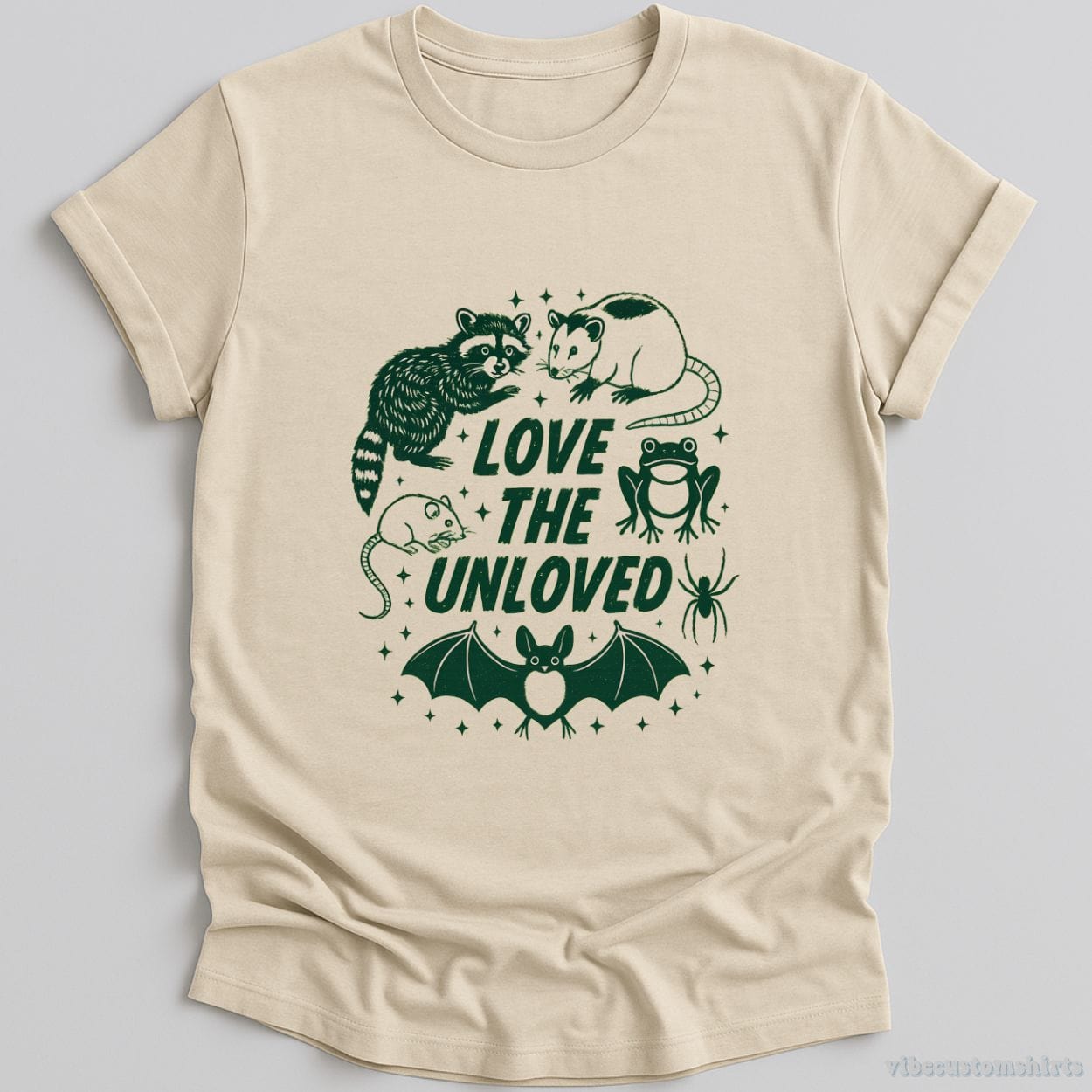 T-Shirt Natural / S Love the Unloved Animal Lover Shirt