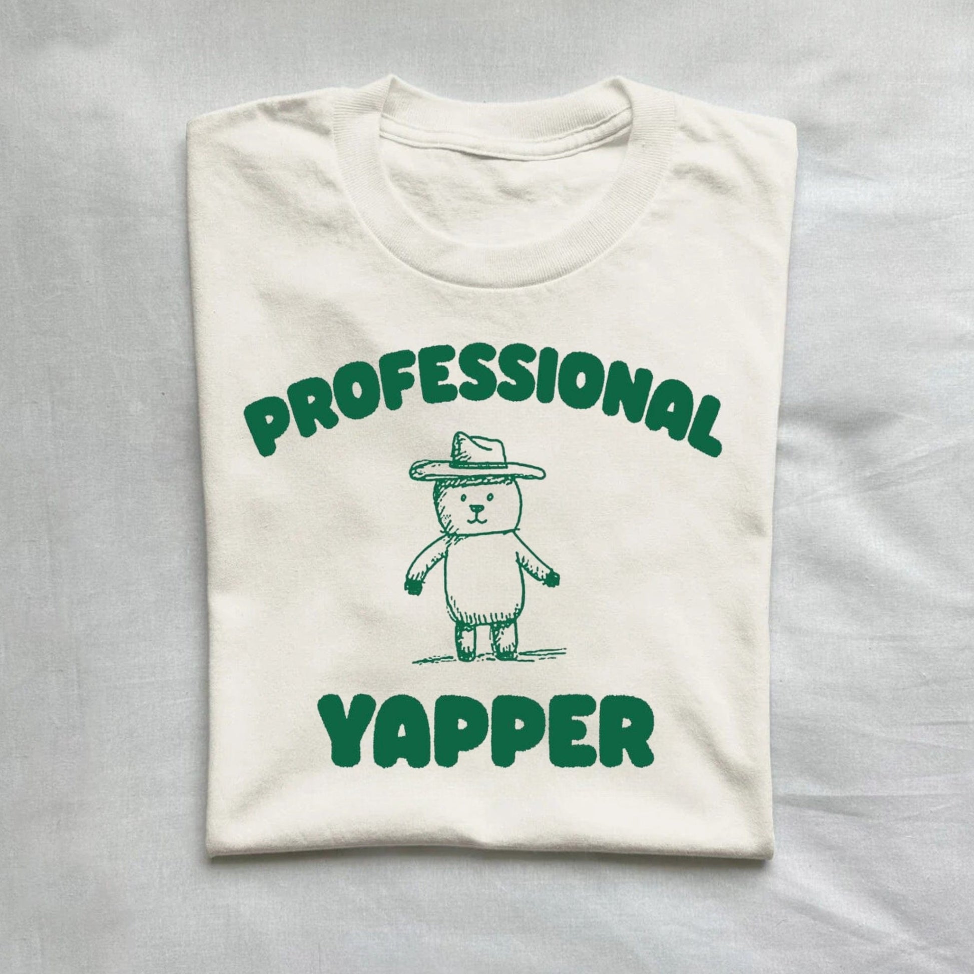 T-Shirt Natural / S Professional Yapper Y2k Shirt