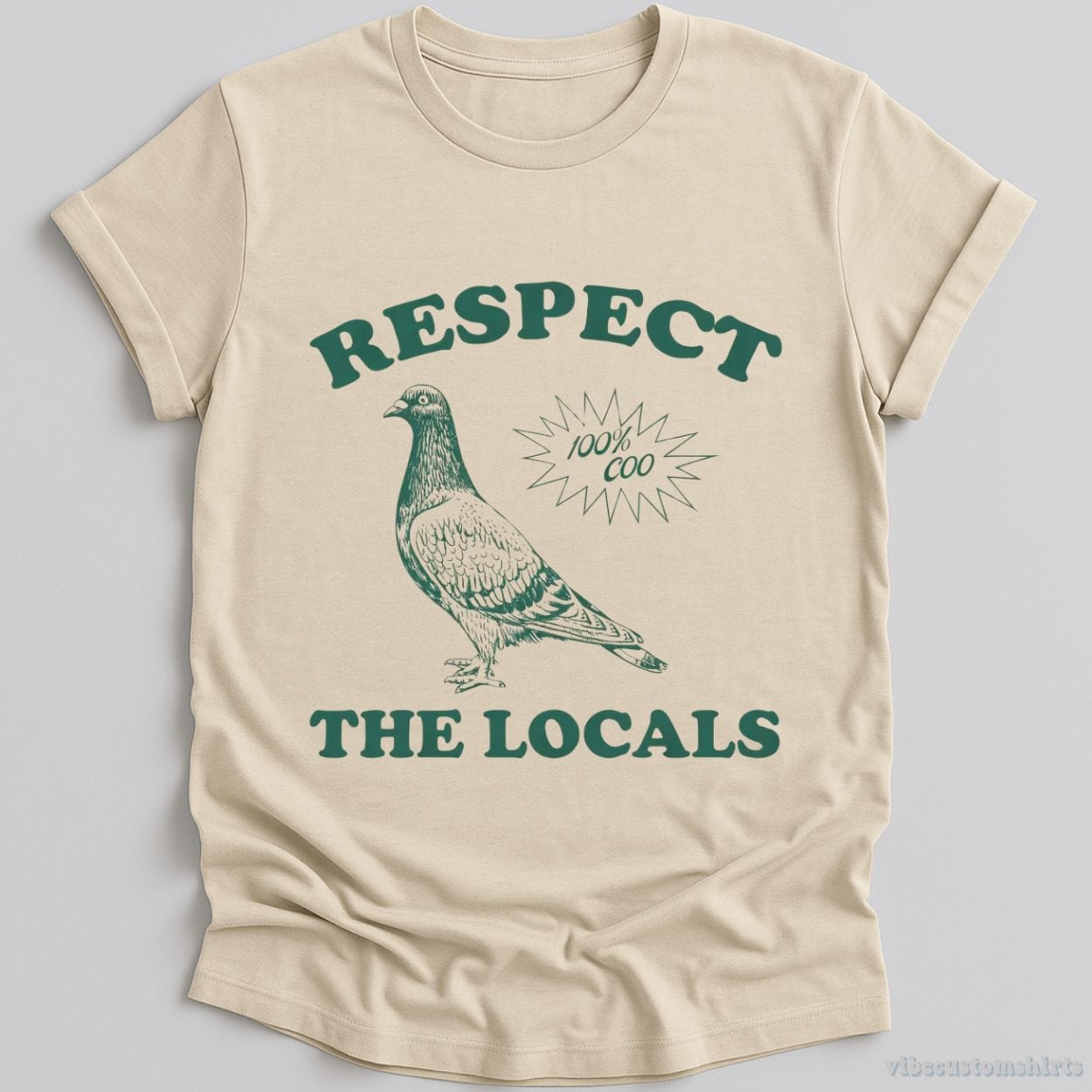 T-Shirt Natural / S Respect The Locals Shirt