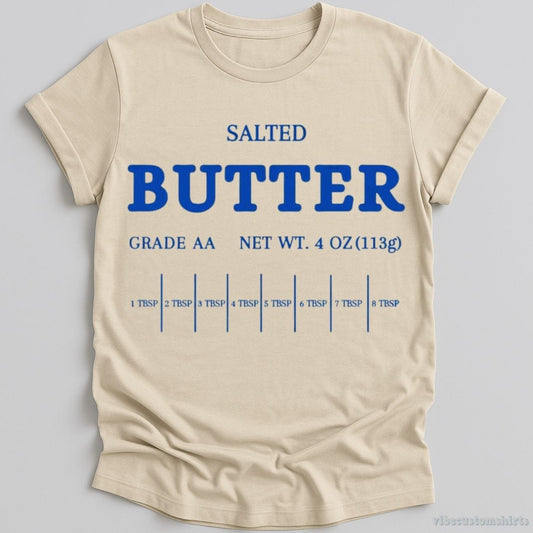 T-Shirt Natural / S Salted Butter T-Shirt