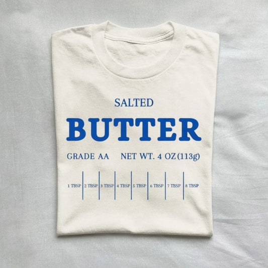 T-Shirt Natural / S Salted Butter T-Shirt