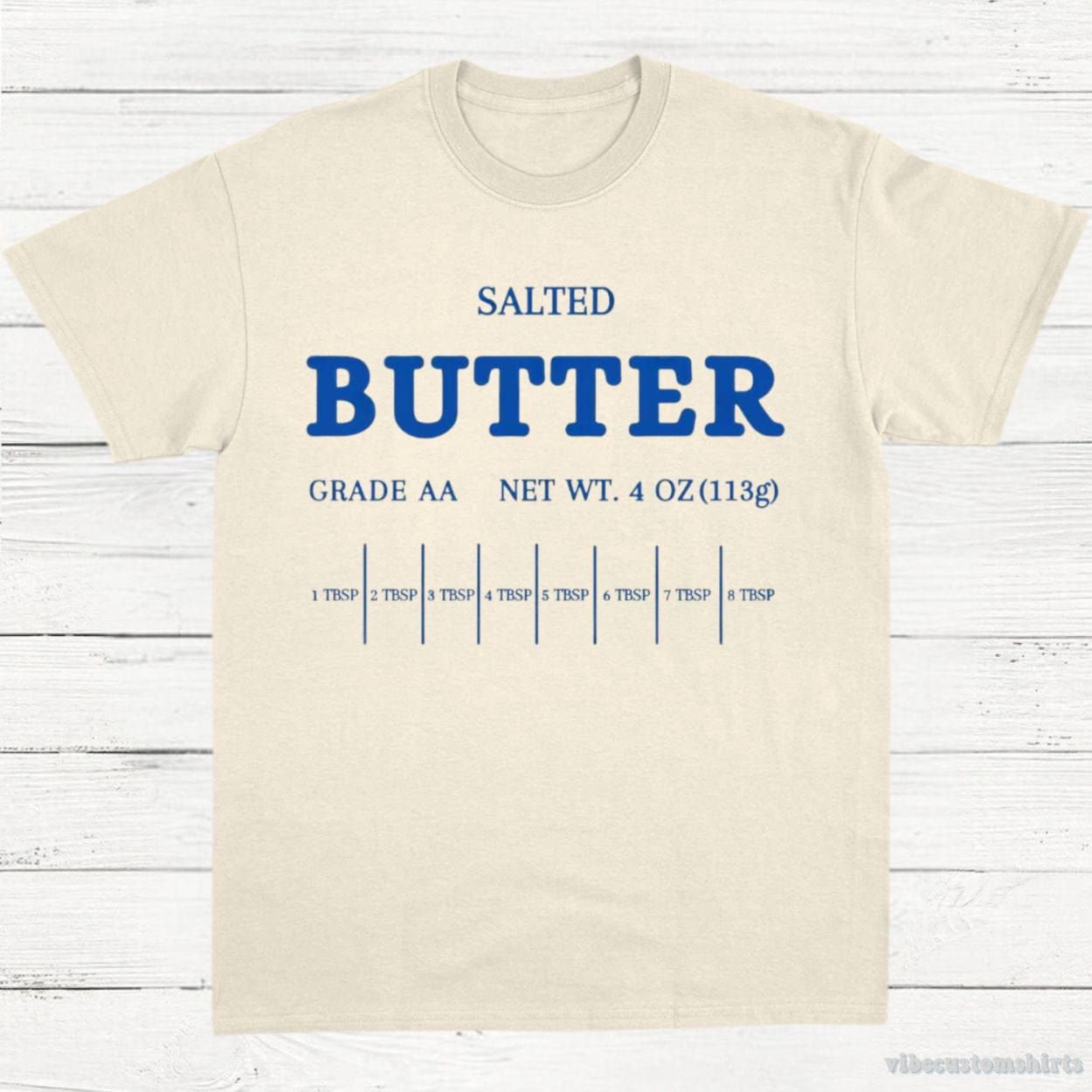 T-Shirt Natural / S Salted Butter T-Shirt